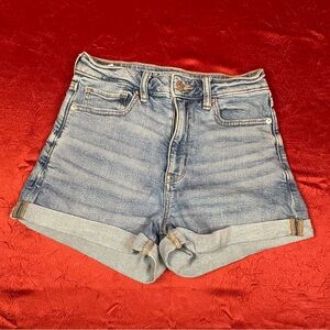 American Eagle Outfitters Light Blue Jean Shorts